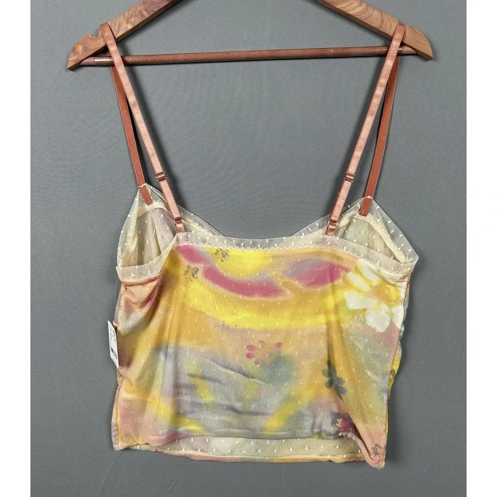 Free People x‎ Revolve Airbrush Dreams Cami top in the Airbrush Combo color.